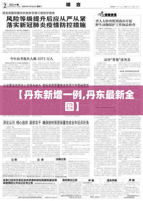 【丹东新增一例,丹东最新全图】
