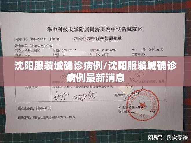 沈阳服装城确诊病例/沈阳服装城确诊病例最新消息