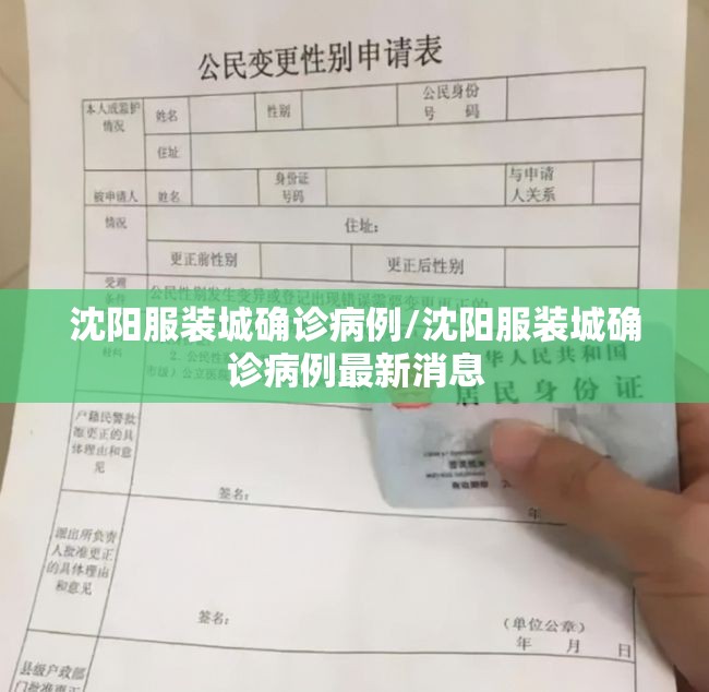 沈阳服装城确诊病例/沈阳服装城确诊病例最新消息 沈阳服装城确诊病例/沈阳服装城确诊病例最新消息