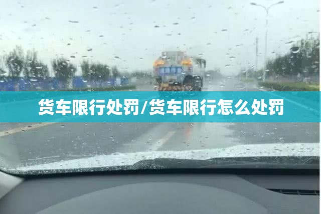 货车限行处罚/货车限行怎么处罚 货车限行处罚/货车限行怎么处罚