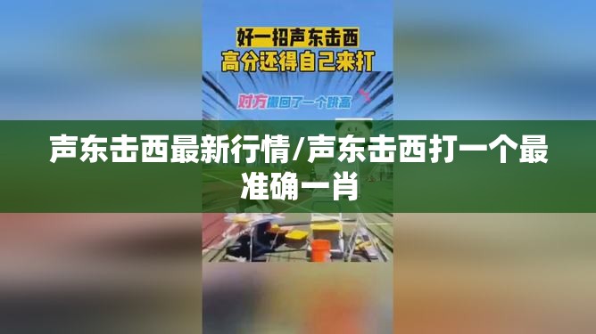 声东击西最新行情/声东击西打一个最准确一肖