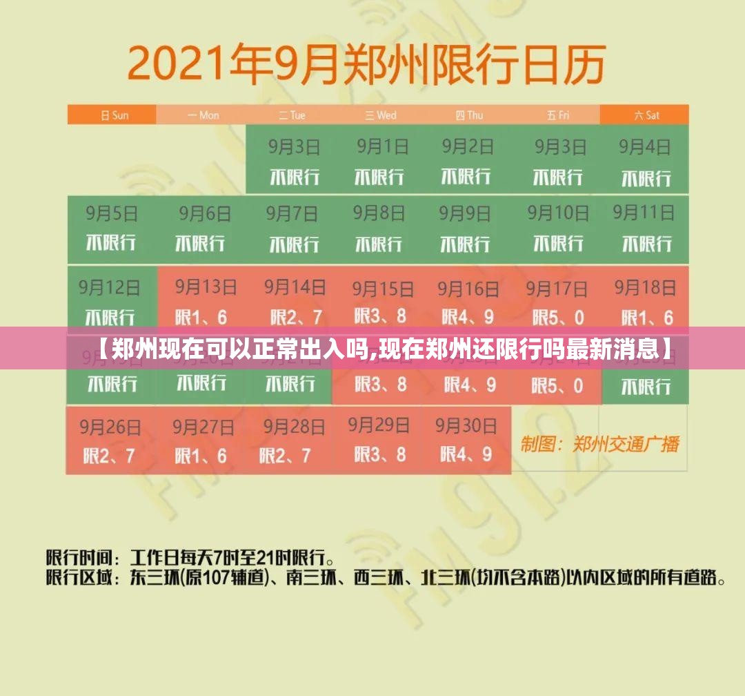 【郑州现在可以正常出入吗,现在郑州还限行吗最新消息】