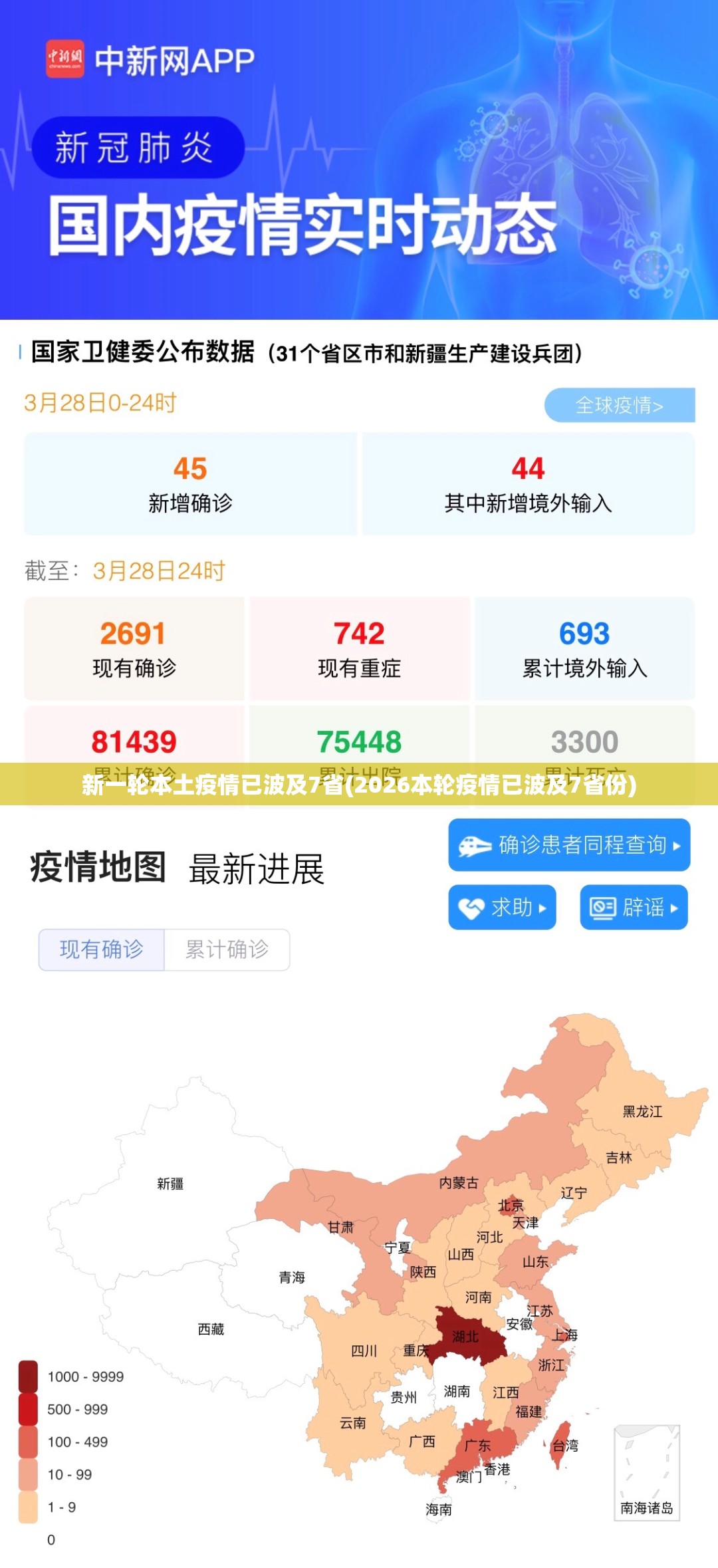 新一轮本土疫情已波及7省(2026本轮疫情已波及7省份)