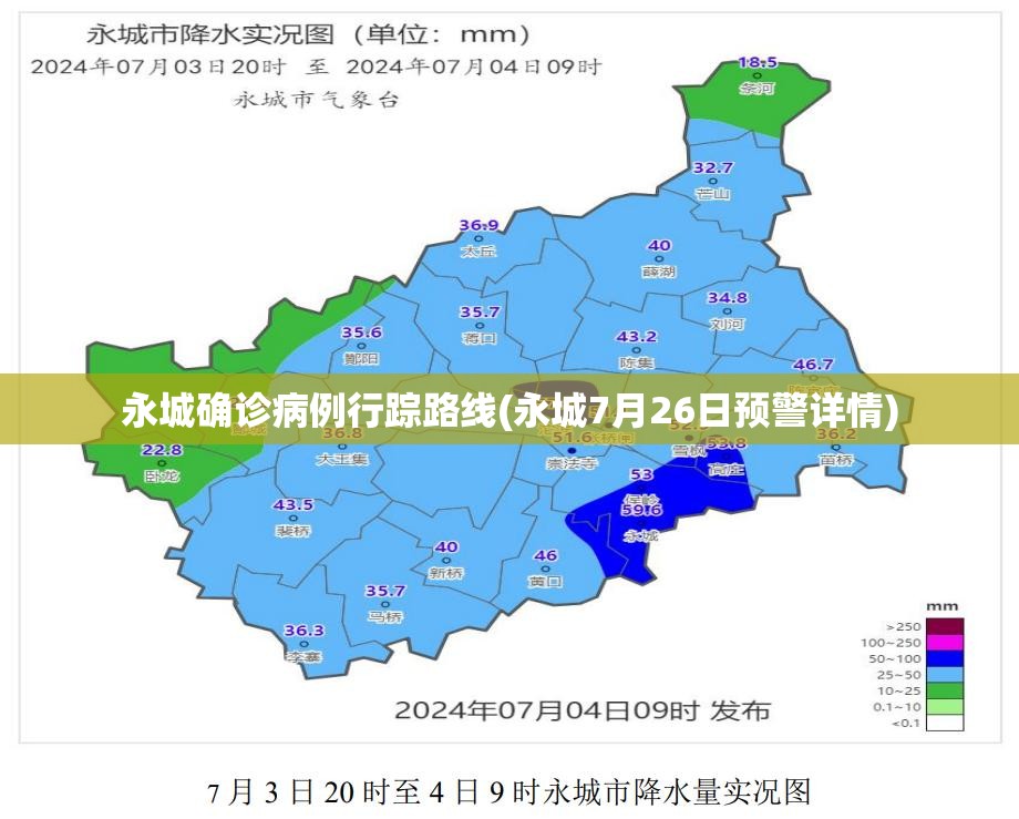 永城确诊病例行踪路线(永城7月26日预警详情) 永城确诊病例行踪路线(永城7月26日预警详情)