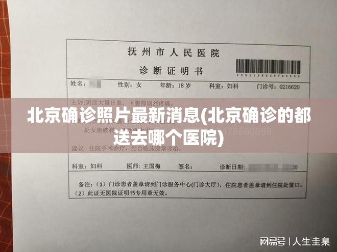 北京确诊照片最新消息(北京确诊的都送去哪个医院) 北京确诊照片最新消息(北京确诊的都送去哪个医院)