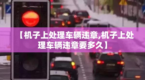 【机子上处理车辆违章,机子上处理车辆违章要多久】
