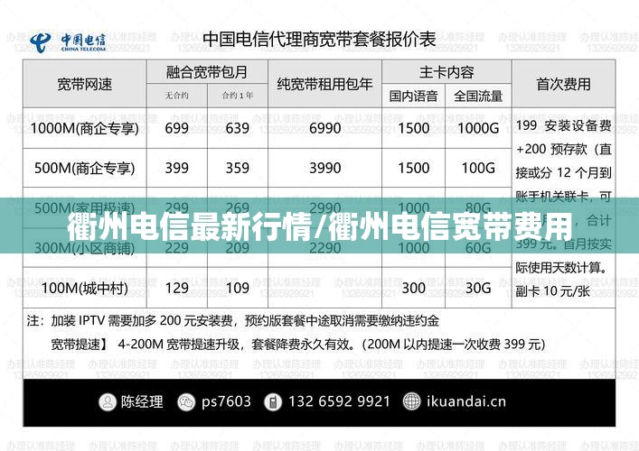 衢州电信最新行情/衢州电信宽带费用 衢州电信最新行情/衢州电信宽带费用