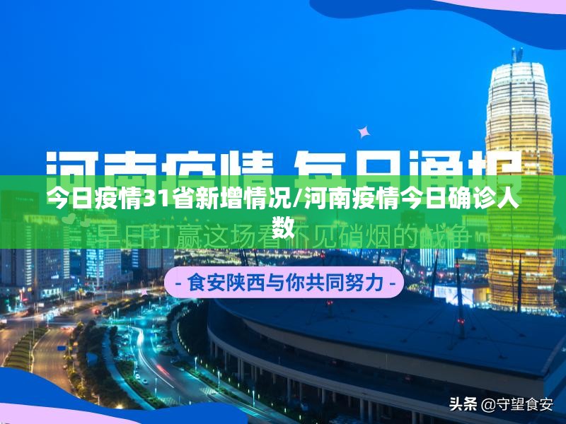 今日疫情31省新增情况/河南疫情今日确诊人数