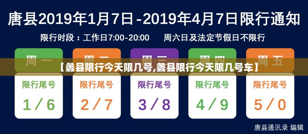 【蠡县限行今天限几号,蠡县限行今天限几号车】