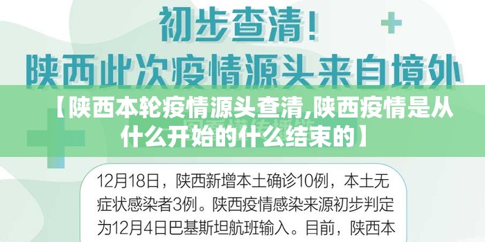 【陕西本轮疫情源头查清,陕西疫情是从什么开始的什么结束的】