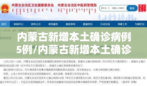 内蒙古新增本土确诊病例5例/内蒙古新增本土确诊病例5例是哪里的 内蒙古新增本土确诊病例5例/内蒙古新增本土确诊病例5例是哪里的