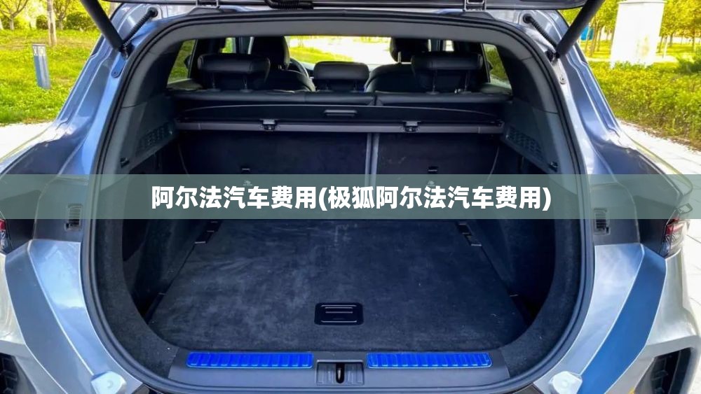 阿尔法汽车费用(极狐阿尔法汽车费用)