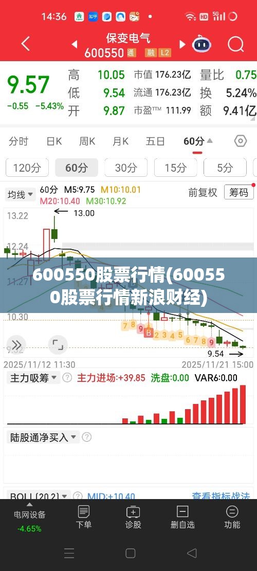 600550股票行情(600550股票行情新浪财经)