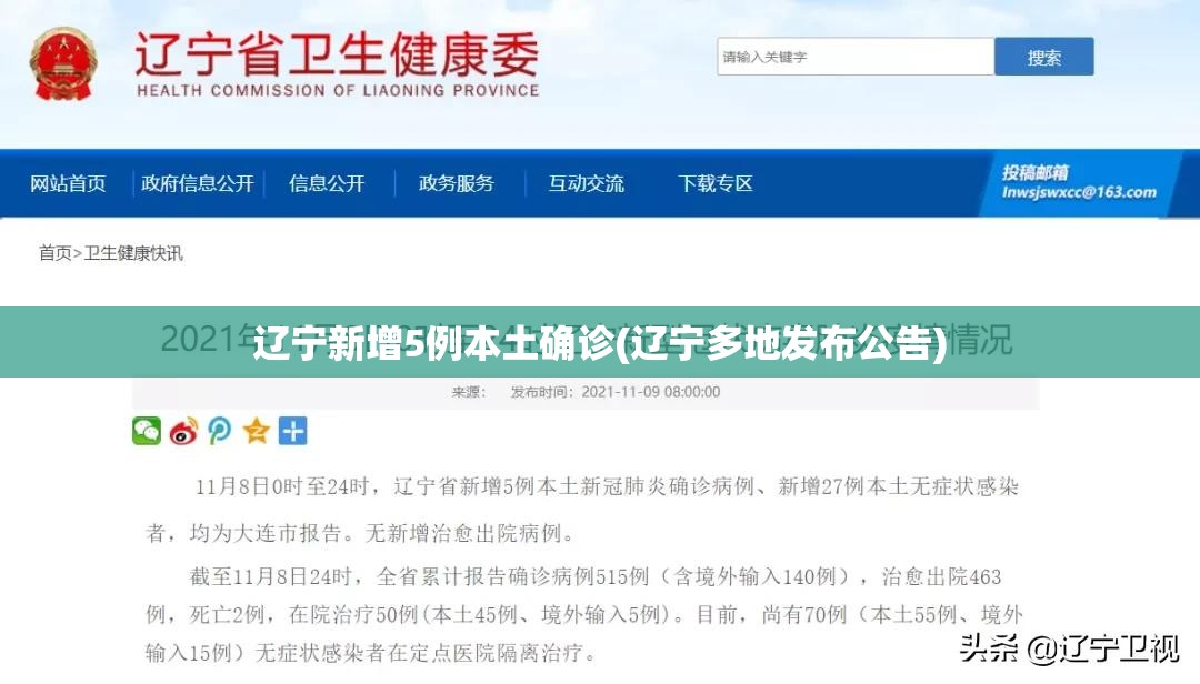 辽宁新增5例本土确诊(辽宁多地发布公告)