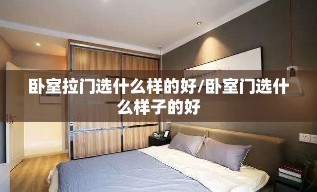 卧室拉门选什么样的好/卧室门选什么样子的好