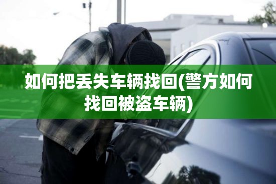 如何把丢失车辆找回(警方如何找回被盗车辆)