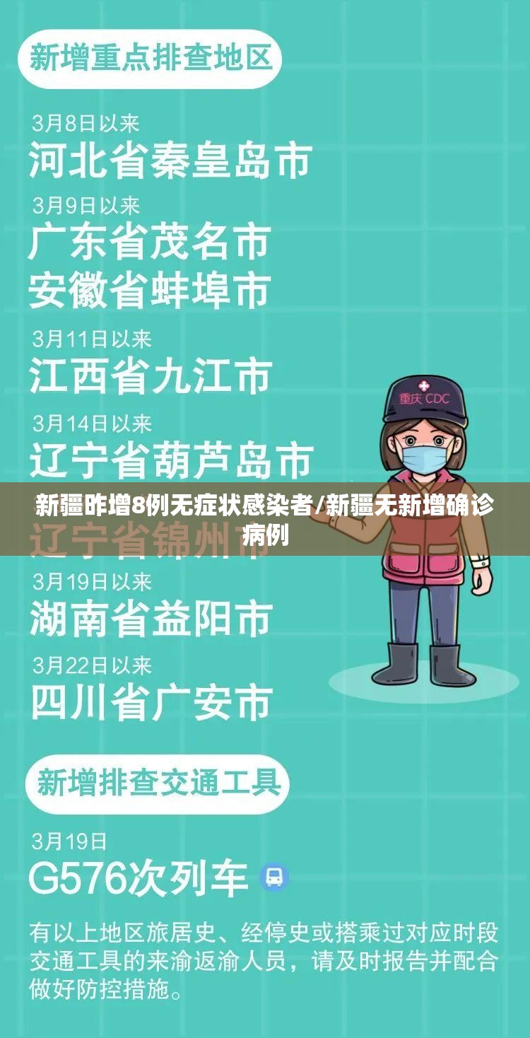 新疆昨增8例无症状感染者/新疆无新增确诊病例