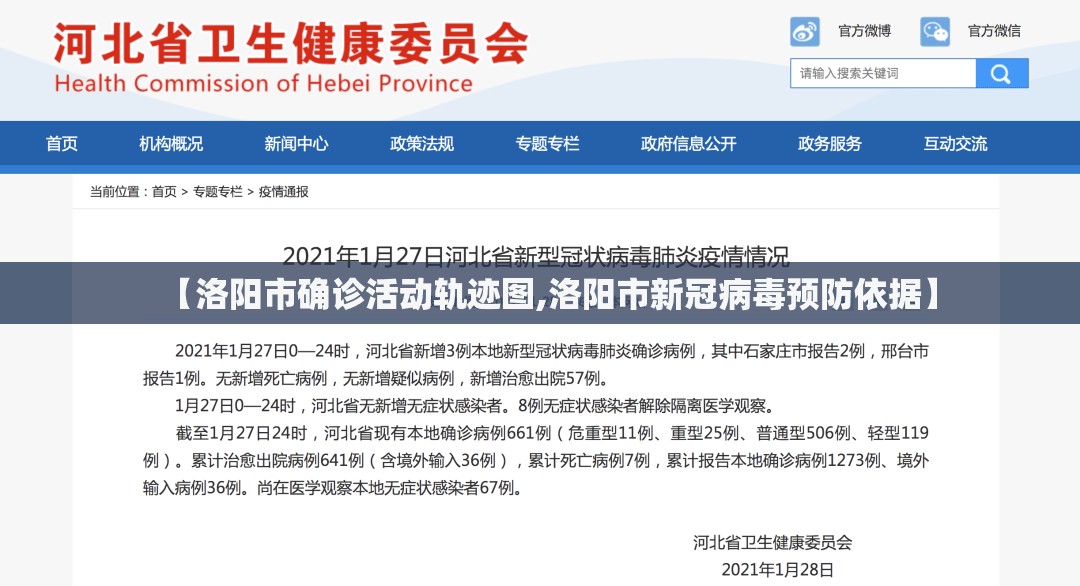 【洛阳市确诊活动轨迹图,洛阳市新冠病毒预防依据】