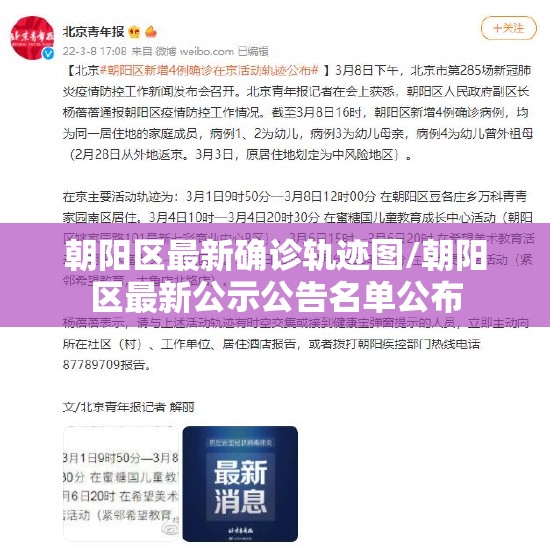 朝阳区最新确诊轨迹图/朝阳区最新公示公告名单公布 朝阳区最新确诊轨迹图/朝阳区最新公示公告名单公布