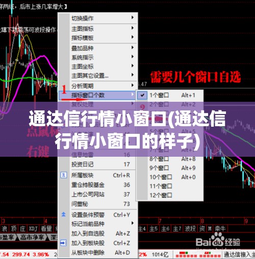 通达信行情小窗口(通达信行情小窗口的样子)