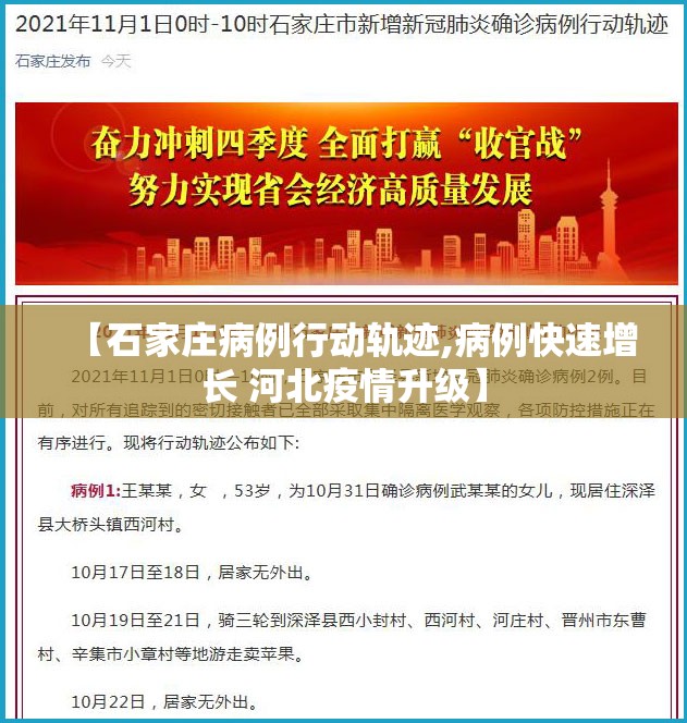 【石家庄病例行动轨迹,病例快速增长 河北疫情升级】 【石家庄病例行动轨迹,病例快速增长 河北疫情升级】