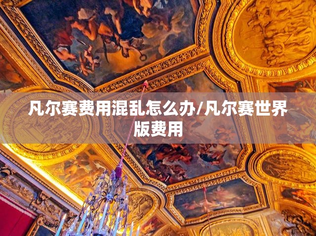 凡尔赛费用混乱怎么办/凡尔赛世界版费用