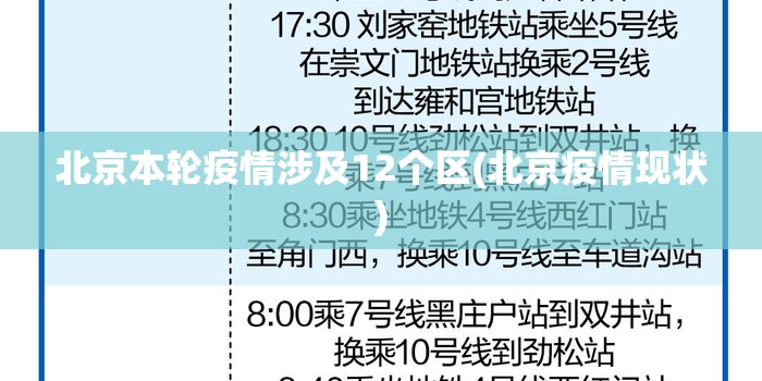 北京本轮疫情涉及12个区(北京疫情现状) 北京本轮疫情涉及12个区(北京疫情现状)