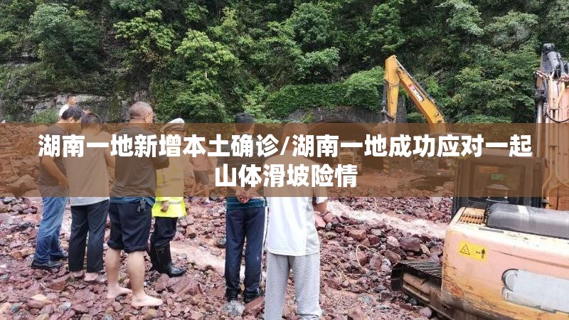 湖南一地新增本土确诊/湖南一地成功应对一起山体滑坡险情