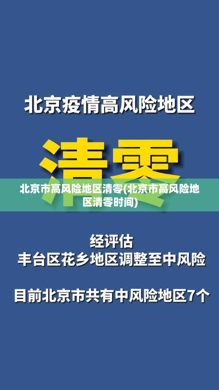 北京市高风险地区清零(北京市高风险地区清零时间)