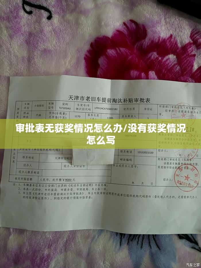 审批表无获奖情况怎么办/没有获奖情况怎么写 审批表无获奖情况怎么办/没有获奖情况怎么写