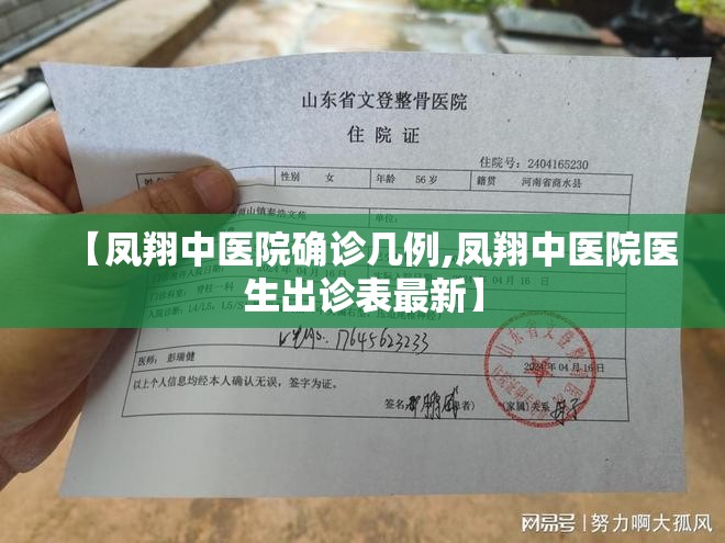 【凤翔中医院确诊几例,凤翔中医院医生出诊表最新】