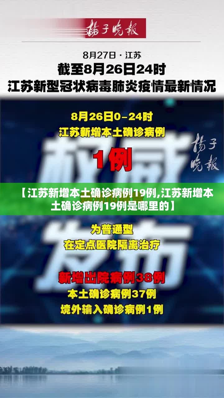 【江苏新增本土确诊病例19例,江苏新增本土确诊病例19例是哪里的】