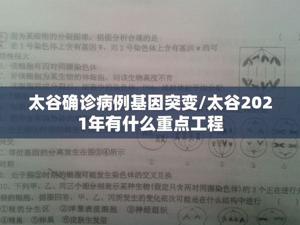 太谷确诊病例基因突变/太谷2021年有什么重点工程