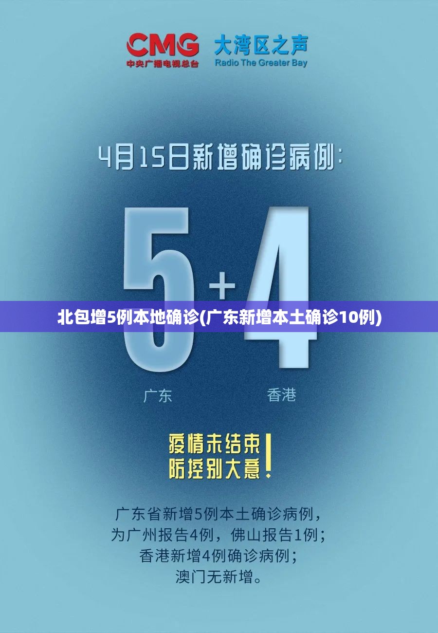 北包增5例本地确诊(广东新增本土确诊10例) 北包增5例本地确诊(广东新增本土确诊10例)