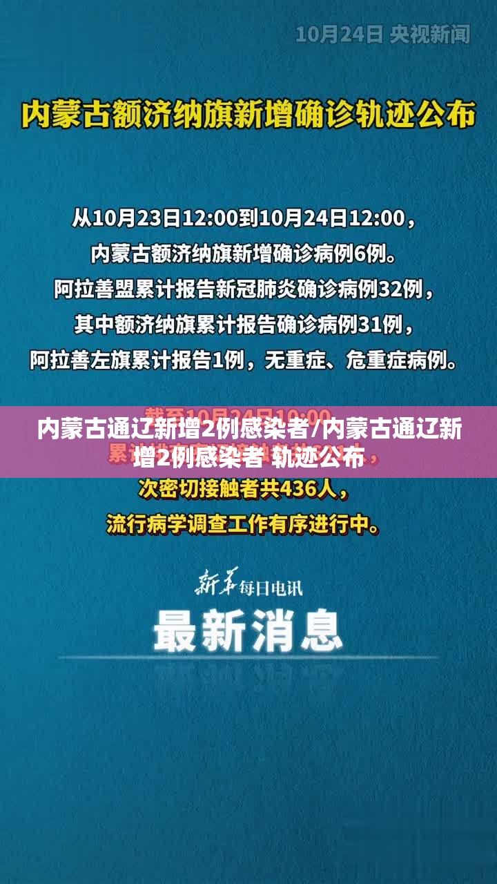 内蒙古通辽新增2例感染者/内蒙古通辽新增2例感染者 轨迹公布