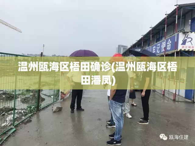 温州瓯海区梧田确诊(温州瓯海区梧田潘凤)