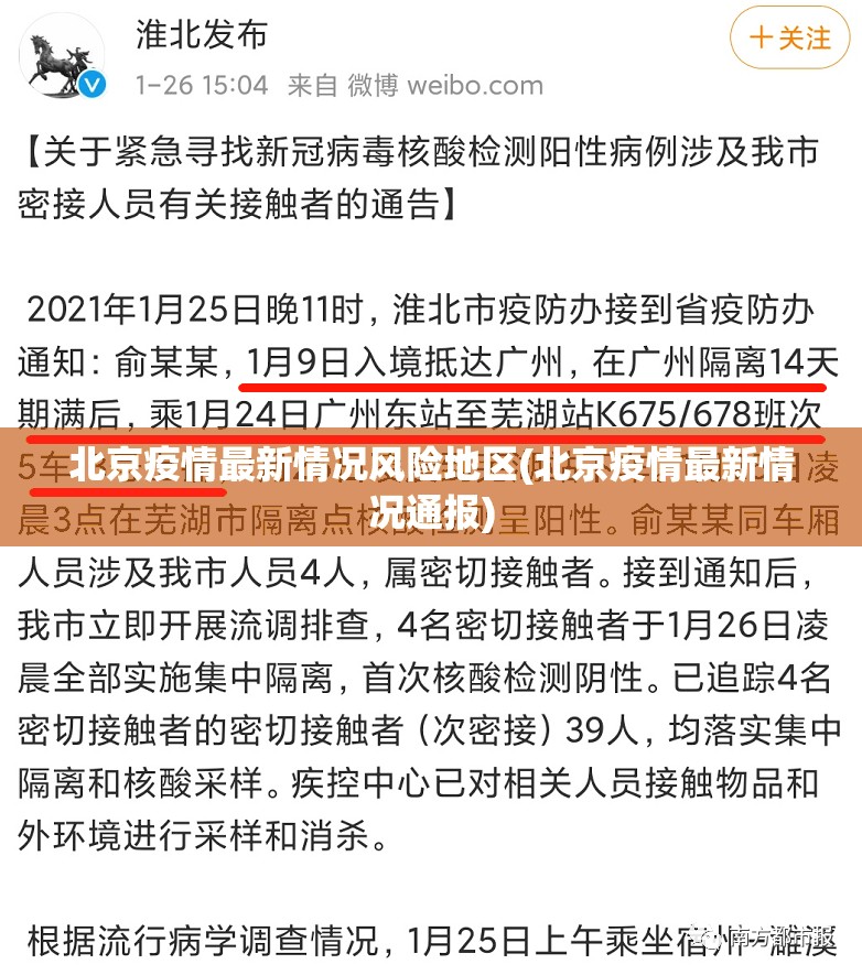 北京疫情最新情况风险地区(北京疫情最新情况通报)