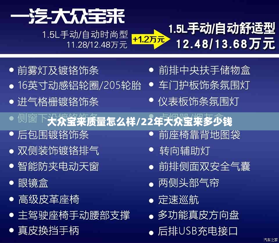 大众宝来质量怎么样/22年大众宝来多少钱 大众宝来质量怎么样/22年大众宝来多少钱