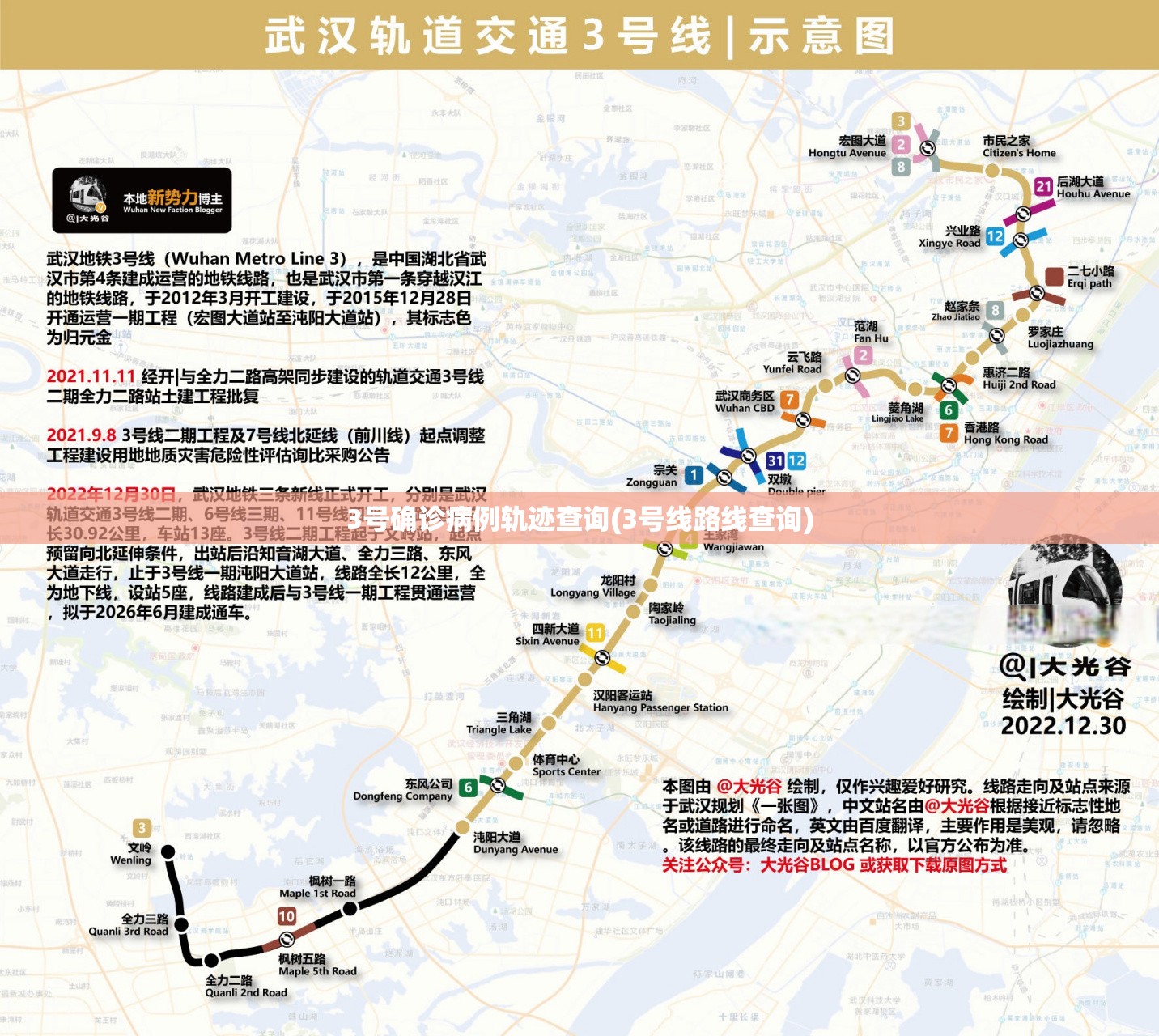 3号确诊病例轨迹查询(3号线路线查询)